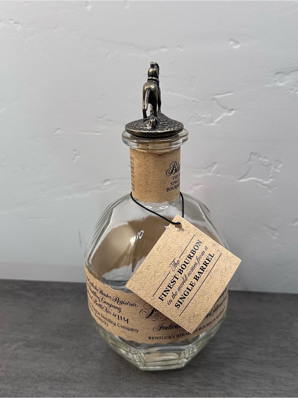 Blanton's Single Barrel Bourbon Letter B Horse Topper - Picture 6 of 6